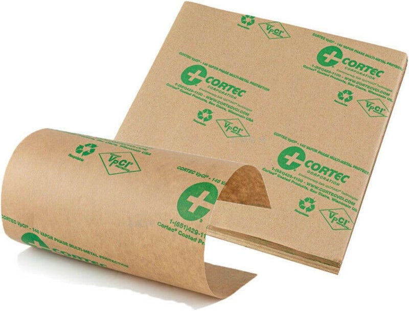 Cortec VCI Paper Sheets 12 by 12 inches - 35# Gauge - VpCI-146 Anti-Rust Anti-Corrosion Paper (Pack of 50 Sheets) - Image 3